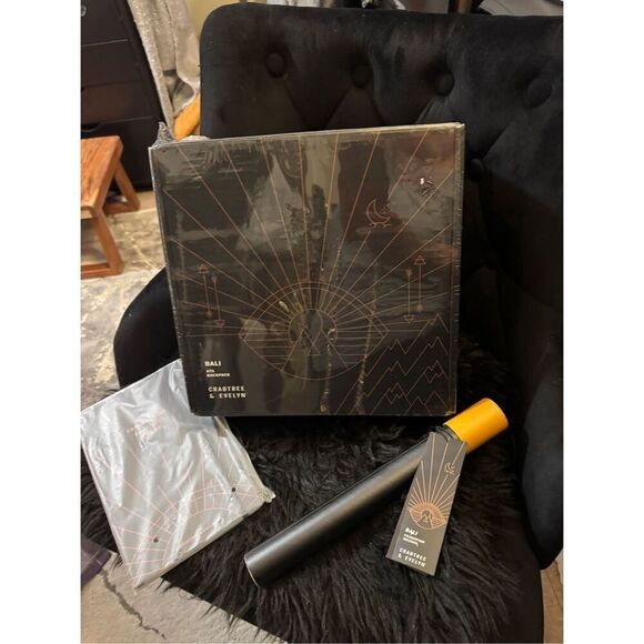 Bundle of Crabtree & Evelyn exploration travel journal & 2x incense nap champa - Picture 1 of 12